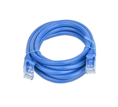 8Ware 8WR Cab Nw-Cat6a-2M-Blue