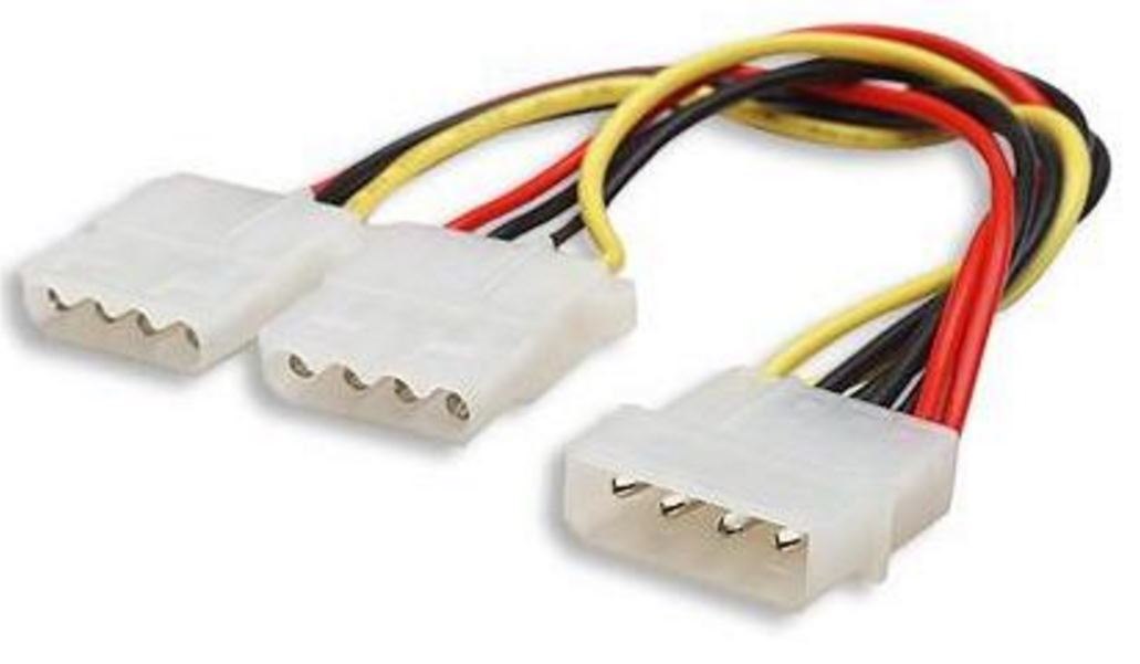 Astrotek Aso Cab Molex-Splitter-M-2F-0.2M