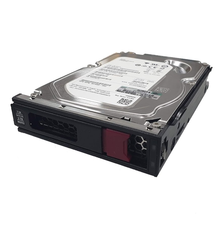 HPE 2 TB Hard Drive - 3.5" Internal - SATA (SATA/600)