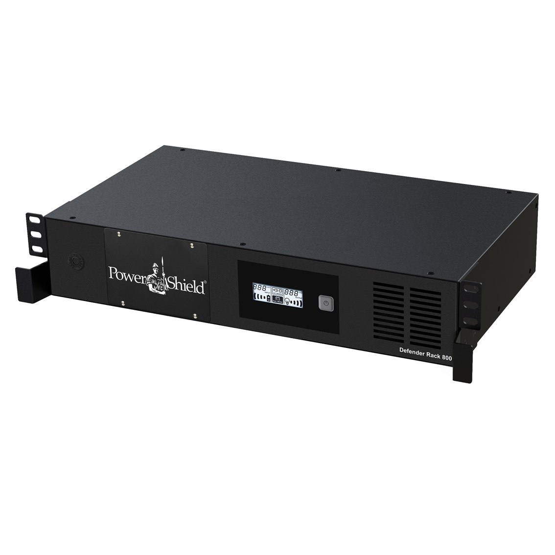 PowerShield Defender Rackmount 800Va / 480W Ups ,Line Interative Simulated Sine Wave Perfect For Shallow Racks, Compact Model