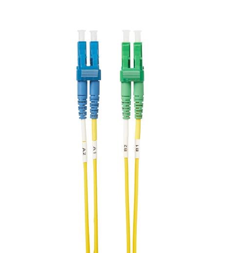 4Cabling 5M LC - Lc/Apc Os1 / Os2 Singlemode Fibre Optic Duplex Cable