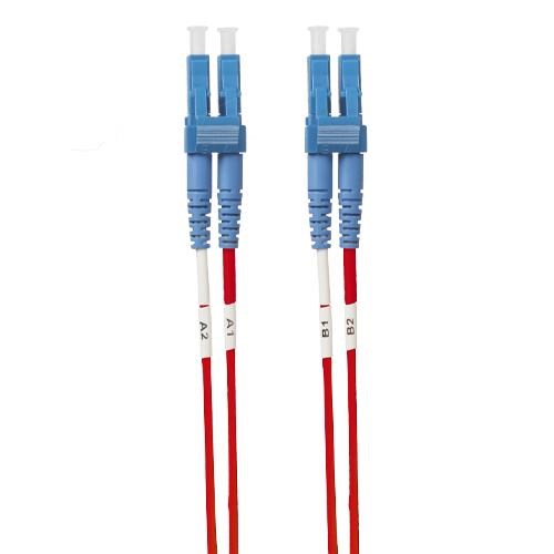 4Cabling 1.5M LC-LC Os1 / Os2 Singlemode Fibre Optic Cable: Red