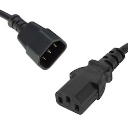 8Ware Power Cable Extension Iec-C14 Male - Iec-C13 Female In 1M