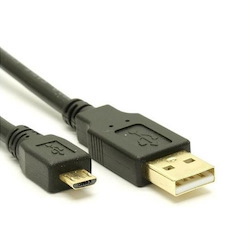 8Ware Usb 2.0 Cable Type A To Micro-USB B M/M Black - 3M