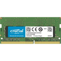 Micron Crucial DDR4 32GB 3200Mhz (PC-21300) 1.2V CL19 SR X8 Unbuffered Non-ECC Sodimm 260Pin [Ct32g4sfd832a]