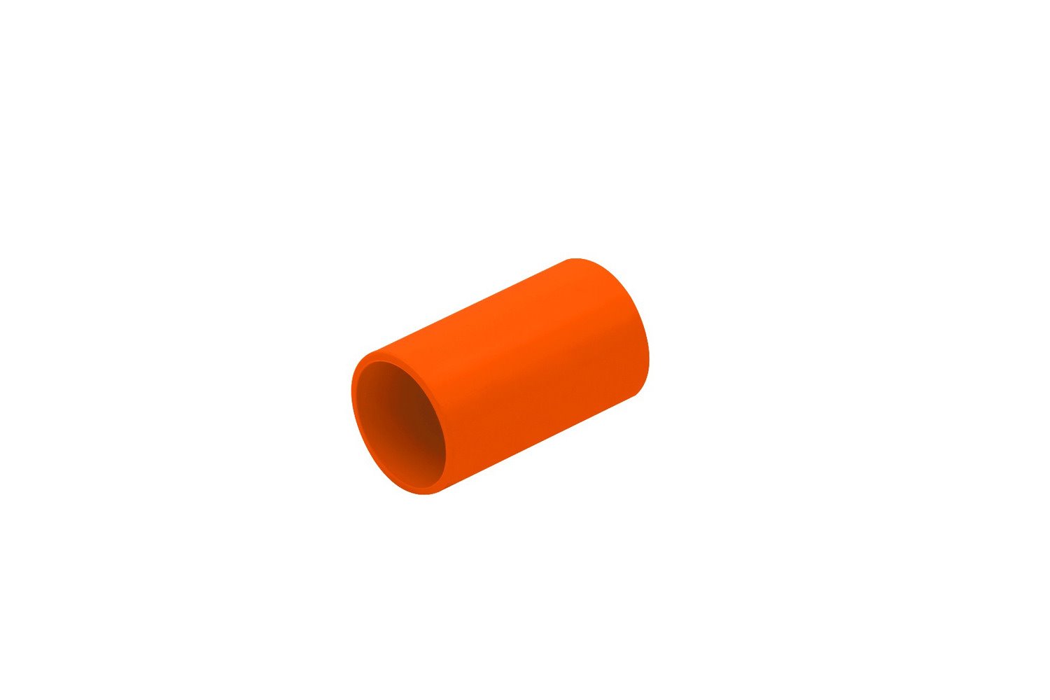 4Cabling 4C | Plain Coupling Orange 25MM - 50 Pack