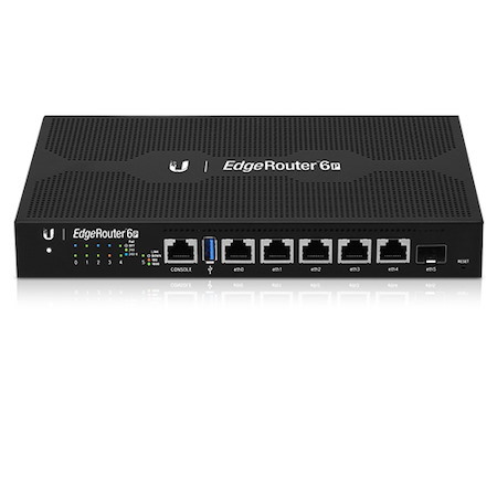 Ubiquiti EdgeRouter 6-Port Firewall Router With 24V PoE Output