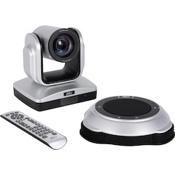 Aver VC520+ Silver Pro Camera For Video Collaboration In Conference Rooms (1080P, Usb, 82 Fov, 18xTotal Zoom, RS232, PTZ, Microphone, Speakerphone)