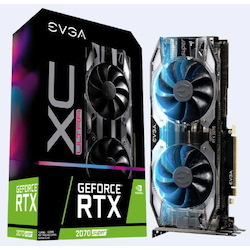 Evga GeForce RTX 2070 Super XC Ultra Gaming, 08G-P4-3173-KR, 8GB GDDR6, Dual HDB Fans, RGB Led, Adjustable RGB LED,DisplayPort 1.4,Hdmi 2.0B, HDCP 2.2