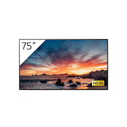 Sony Bravia TV 75" Standard 4K (3840X2160), 17/7, HDR10/ HLG/Dolby Vision, Android HDR Pro X1, DVB-T/T2, Apple AirPlay, HTML5, 3 Year Onsite Warranty