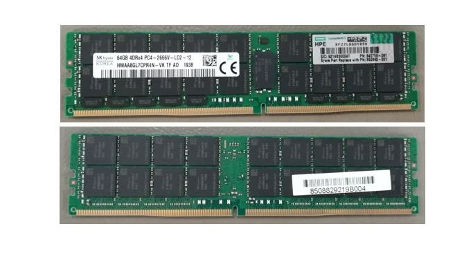HPE SmartMemory RAM Module - 64 GB (1 x 64GB) - DDR4-2666/PC4-21300 DDR4 SDRAM - 2666 MHz - CL19 - 1.20 V