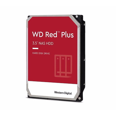 Western Digital WD Red Plus 10TB 3.5' Nas HDD Sata3 7200RPM 256MB Cache 24X7 NASware 3.0 CMR Tech 3YRS WTY ~Wd101efax