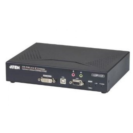 Aten Usb Dvi-D Single Display Slim KVM Over Ip Transmitter - [ Old Sku: Ke-6900St ]