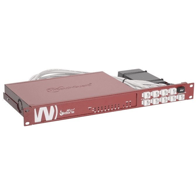 RACKMOUNT.IT WG-RACK RM-WG-T7 1U Rack-mountable Rackmount Kit for Firewall - 482.60 mm Rack Width - Red