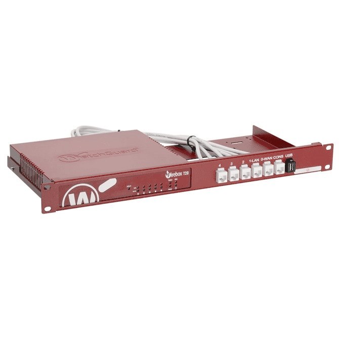 RACKMOUNT.IT WG-RACK RM-WG-T6 1U Rack-mountable Rackmount Kit for Firewall - 482.60 mm Rack Width - Red