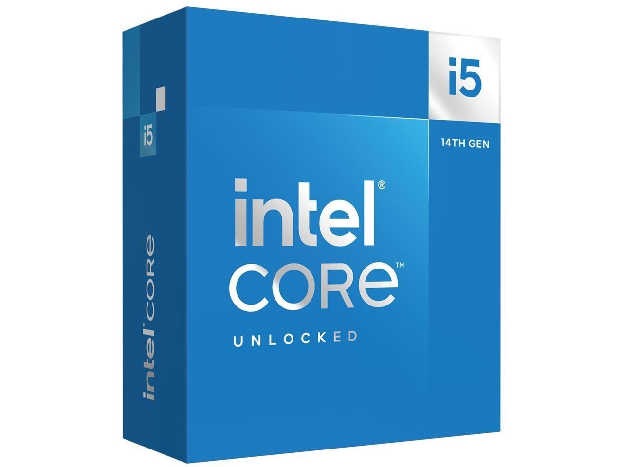 Intel Core i5 (14th Gen) i5-14600K Tetradeca-core (14 Core) 3.50 GHz Processor - Retail Pack