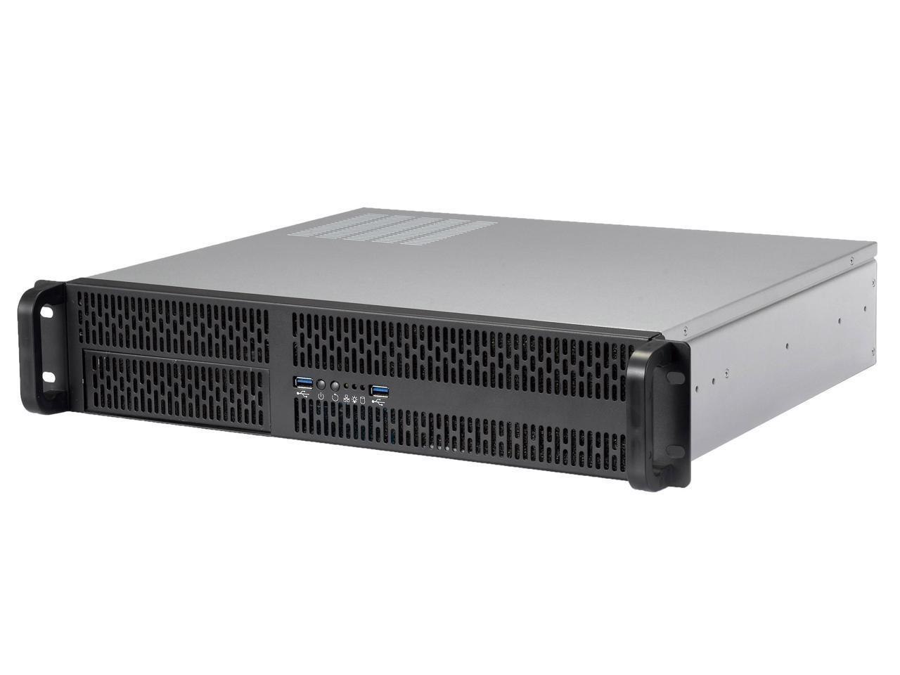 Rosewill 2U Server Chassis Rackmount Case | 4 3.5"/2.5" HDD