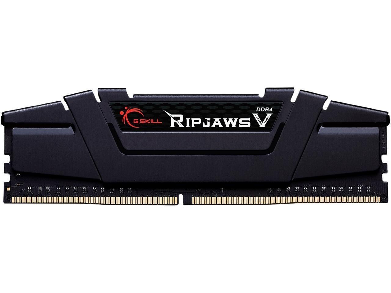 G.Skill Ripjaws V Series 32GB 288-Pin PC Ram DDR4 3200 (PC4 25600) Desktop Memory Model F4-3200C16S-32GVK