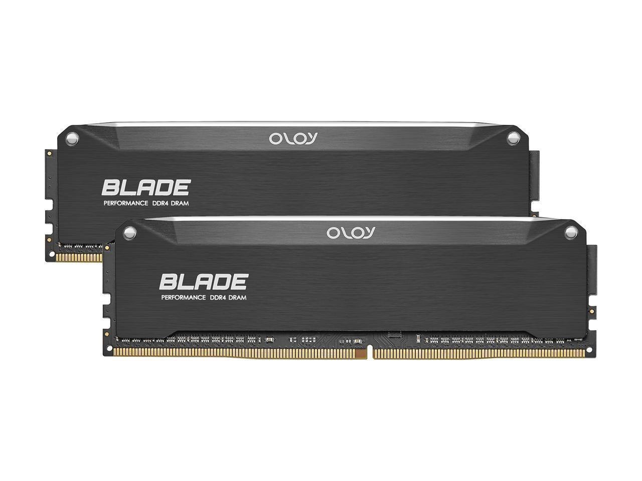 OLOy Blade 32GB (2 X 16GB) DDR4 3200 (PC4 25600) Desktop Memory Model Nd4u1632161brlde