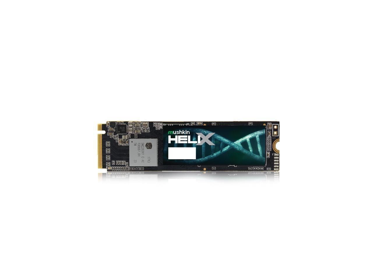 Mushkin Enhanced Helix-L M.2 2280 2TB PCIe Gen3 X4 NVMe 1.3 3D TLC Internal Solid State Drive (SSD) MKNSSDHL2TB-D8