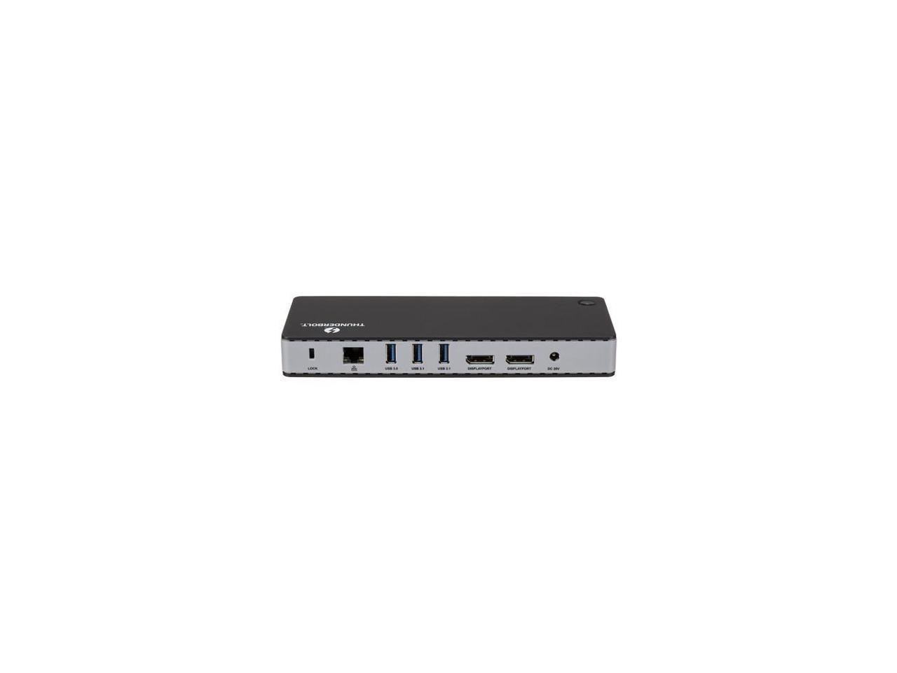 Brocade Netpatibles Thunderbolt 3 Usb-C 4K 10 Port Docking Station 60W PD Dostb310p01bnp