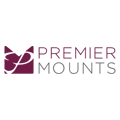 Premier Mounts Mounting Pole for Display Screen, Flat Panel Display - Black