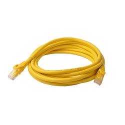 8Ware 8WR Cab Nw-Cat6a-3M-Yel