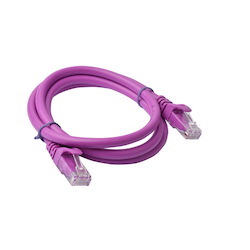 8Ware 8WR Cab Nw-Cat6a-1M-Purple