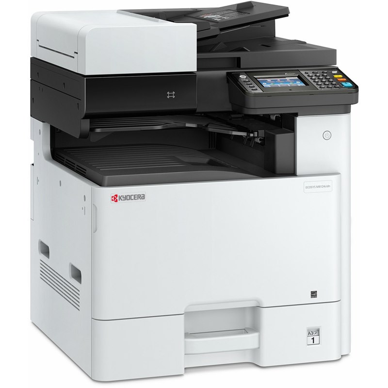 KYOCERA ECOSYS MFP M8124CIDN A3 COLOUR, 24PPM A4, 12PPM A3, COPY/SCAN/DUPLEX/HYPAS, 3YR