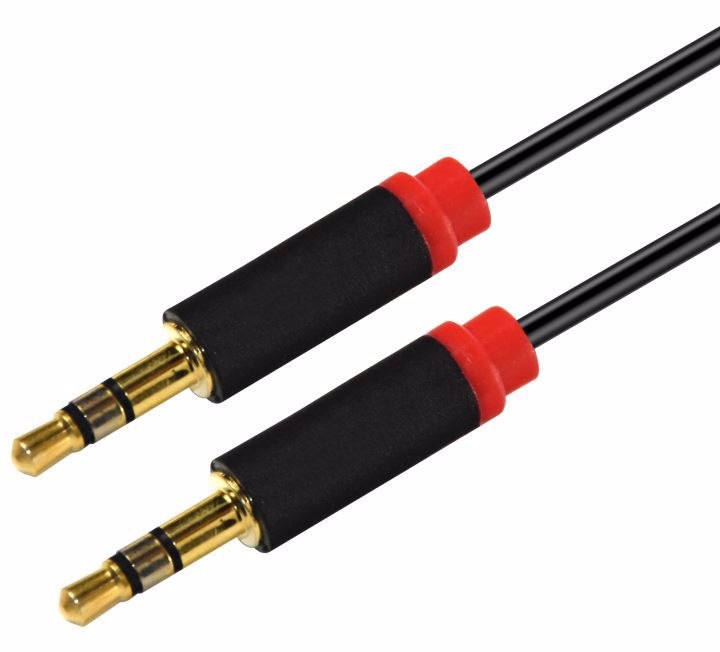 Astrotek Aso Cab Audio-Stereo-3.5Mm-M-M-Black