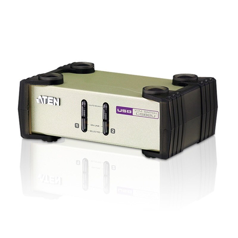 Aten Atn KVM 2P-Ps2-Usb-Vga-Cs82u-At