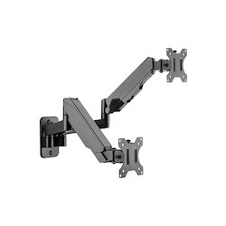 4Cabling Dual Arm Wall Mount Gas Spring TV Bracket For 17" To 32"