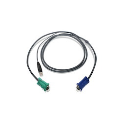 Iogear 3M KVM Cable With Vga/Usb (For GCS1716 GCS1808 GCS1742 GCS1744)