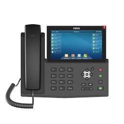 Fanvil X7 - 20 Line Ip Phone, 7" 800 X 480 Touch LCD, 106 DSS Key, Build-In BT, Dual 1000Mbps Eth Port ( 2 Year Warranty )