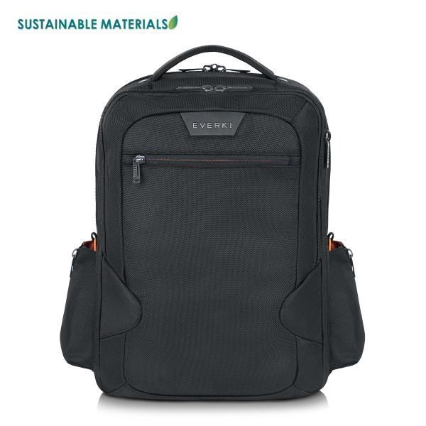 Everki 15" Studio ECO-Friendly Expandable Laptop Backpack - Sustainable And Spacious Laptop Bag For Up To 15-Inch Laptop/MacBook (Ekp118e-Eco)