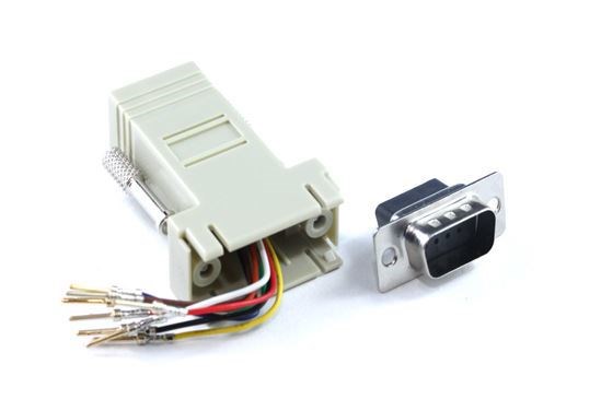 Konix RJ45F To DB9M Adaptor