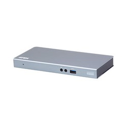 Aten (Uh3230-At-U) Usb-C Single-View Multiport Dock, Hdmi,Dp, Power Delivery(Charging), 3X Usb3.1, 1X Usb-C, Single View:3840*2160@30