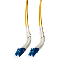 4Cabling 0.5M LC Flexi Boot - LC Flexi Boot Os1 / Os2 Singlemode Fibre Optic Duplex Cable