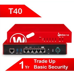 WatchGuard Trade Up To WatchGuard Firebox T40 With 1-YR Basic Security Suite (Au)