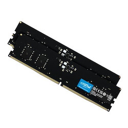 Crucial 64GB (2x32GB) DDR5 Udimm 4800MHz CL40 Desktop PC Memory For Intel 12TH Gen Cpu Or Z690 MB Intel XMP 3.0 Certified On-Die Ecc 2X DDR4 Bandwidth
