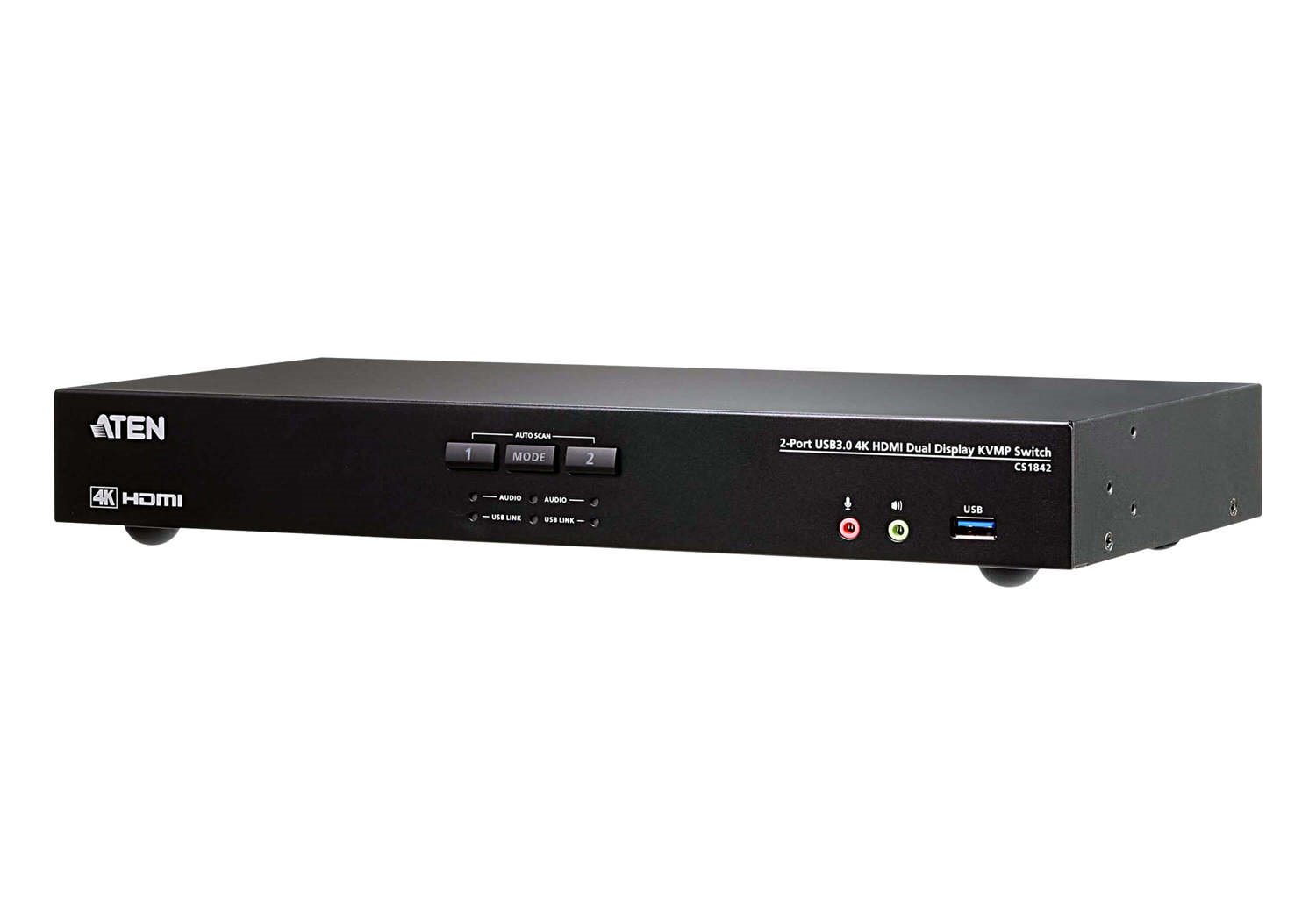 Aten Cs1842-At-U 2 Port Usb 3.0 4K 60HZ Dual Hdmi KVMP Switch 2YR