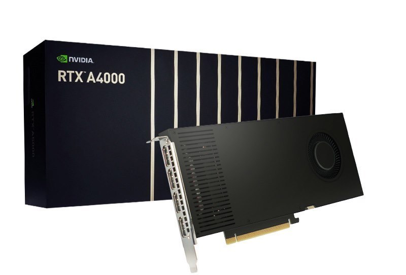 Leadtek Quadro Rtxa4000 Work Station Graphic Card Pcie 16GB GDDR6