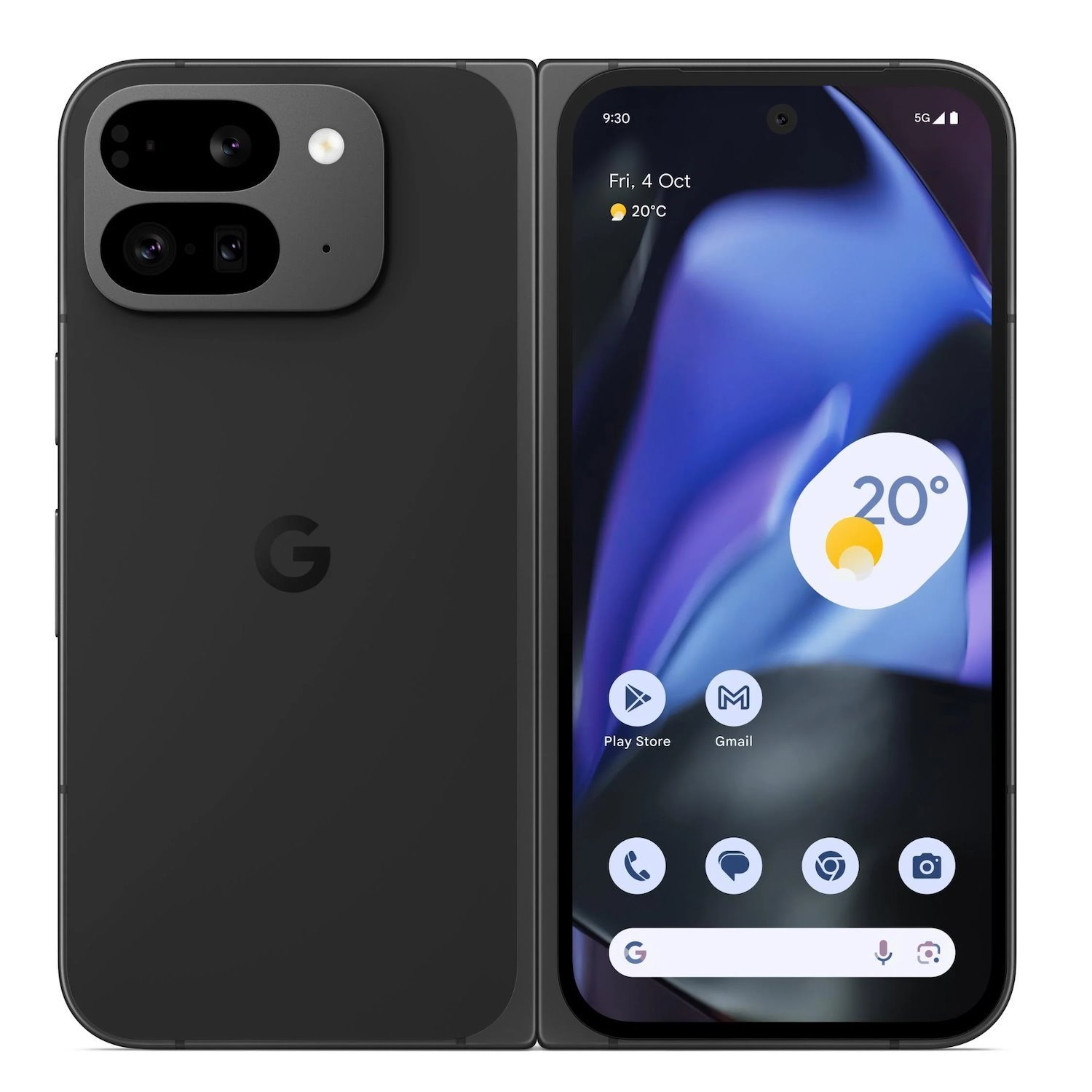 Google Pixel 9 Pro Fold 5G 8' Dual Sim 256GB/16GB - Obsidian Black