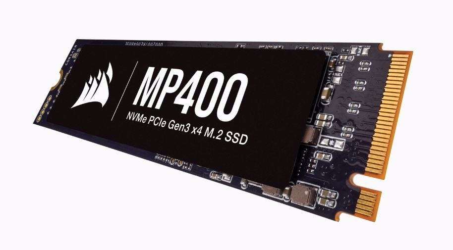 Corsair Force MP400 1TB NVMe PCIe M.2 SSD - 3480/1880 MB/s 470/190K Iops 200TBW 1.8Mil HRS MTBF Aes 256-Bit Encryption 5YRS