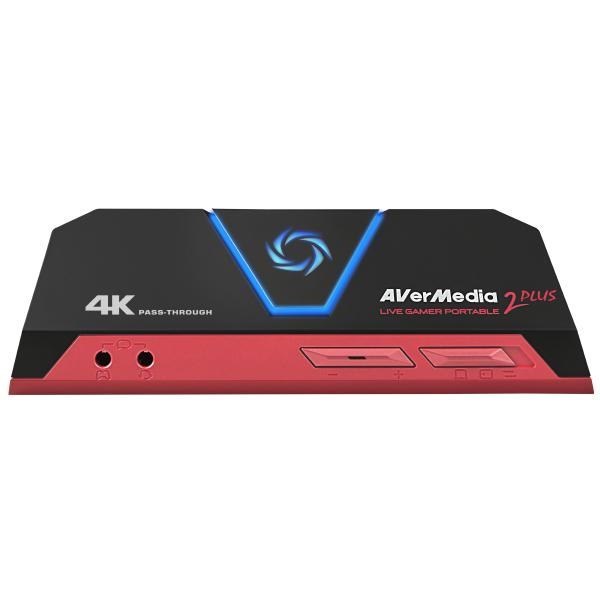 AVerMedia GC513 LGP 2 Plus External Capture Card, 4K Pass-Through, 1080P60 Capture, PC-Free Mode