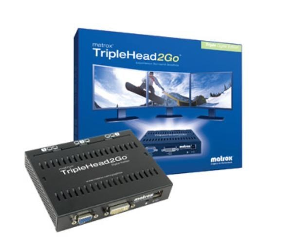 Matrox *Refurbished* Matrox TripleHead2Go Digital Edition External Multi-Display Adapter