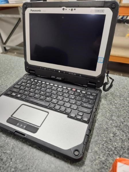 Panasonic Ex Demo Unit. Panasonic Toughbook CF-20 MK2 I5-7Y57, 8GB 256GB SSD, 10.1" Detachable, Rear Camera, 4G With 30P GPS, W10P, 6 Months Warranty