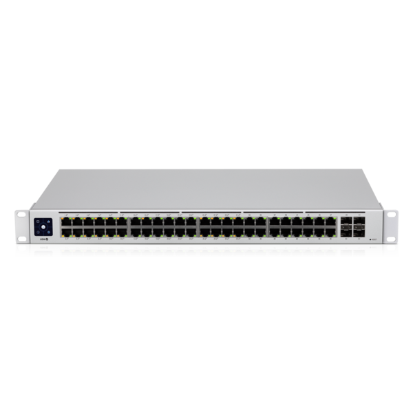 Ubiquiti ***New Ubiquiti UniFi 48 Port Managed Gigabit Layer2 & Layer3 Switch - 48X Gigabit Ethernet Ports W/ 32X 802.3At Poe+, 4X SFP Port Touch Display 210W