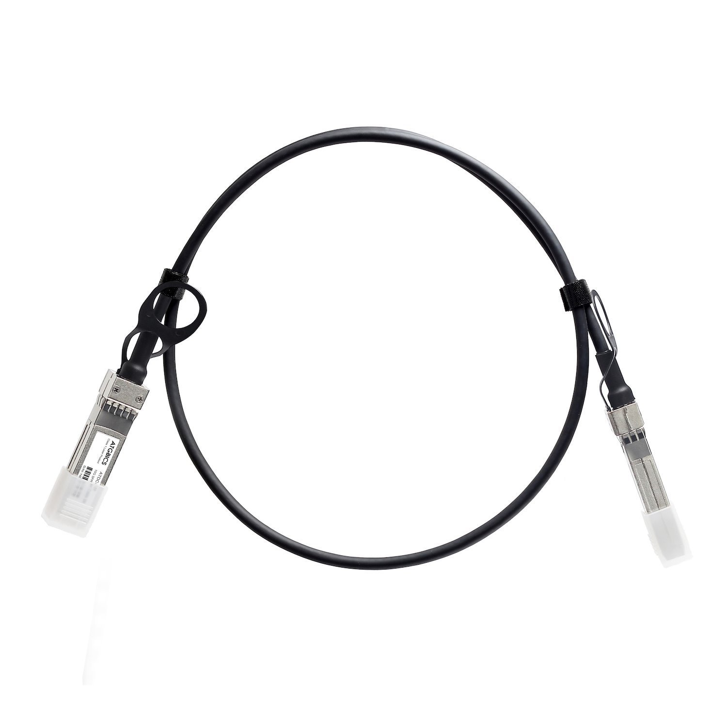 Atgbics Qfx-Sfp-Dac-5M Juniper Compatible Direct Attach Copper Twinax Cable 10G SFP+ Cu [5M Passive] (Qfx-Sfp-Dac-5M Atgbics Juniper Compatible Direct Attach Copper Twinax Cable 10G SFP+ Cu [5M Pass