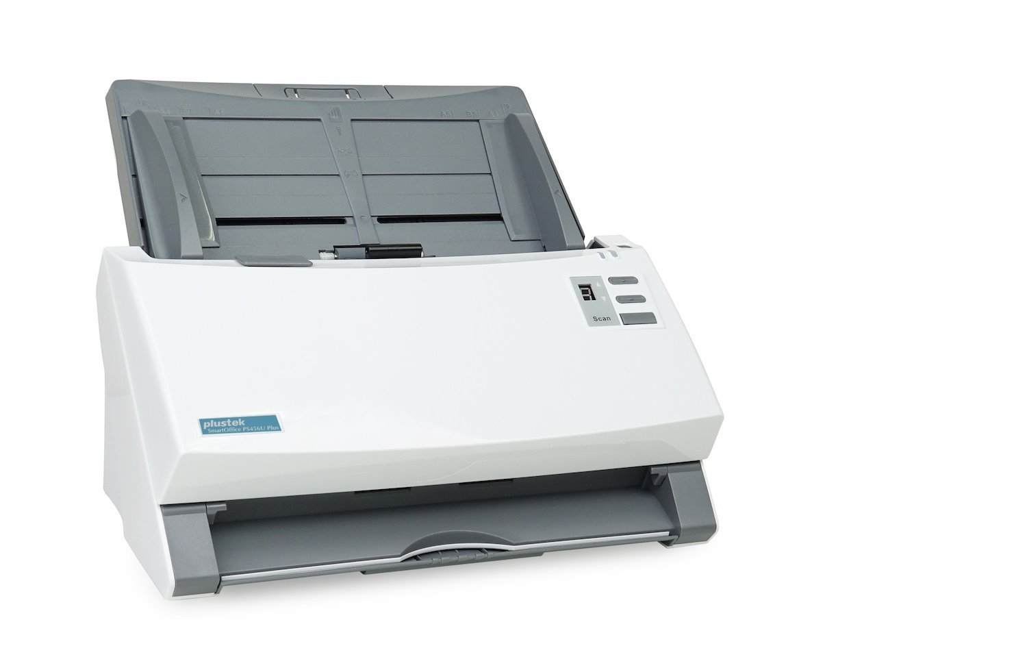 Plustek SmartOffice Ps456u Plus Adf Scanner 600 X 600 Dpi A4 Grey White (Smartoffice Ps456u Plus - A4 Duplex Adf Sheet Fed Scanner)